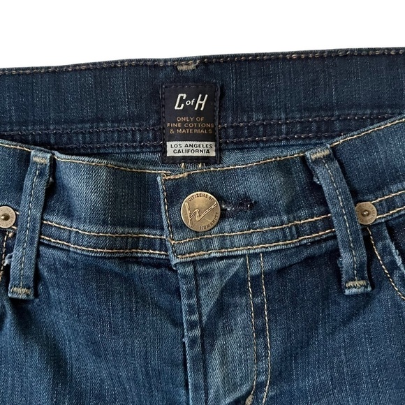 Citizens For Humanity Jeans Dani Cuffed Cropped Straight Leg Mid Rise US 26 - Picture 4 of 8